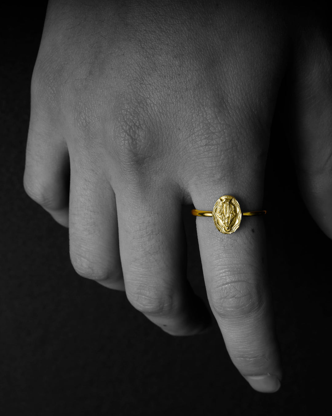 316L hawaiian medai ring #R21
