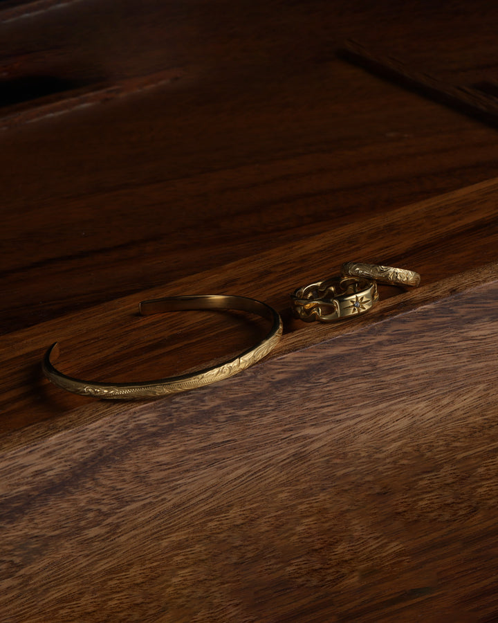 316l hawaiian sun ring #R22
