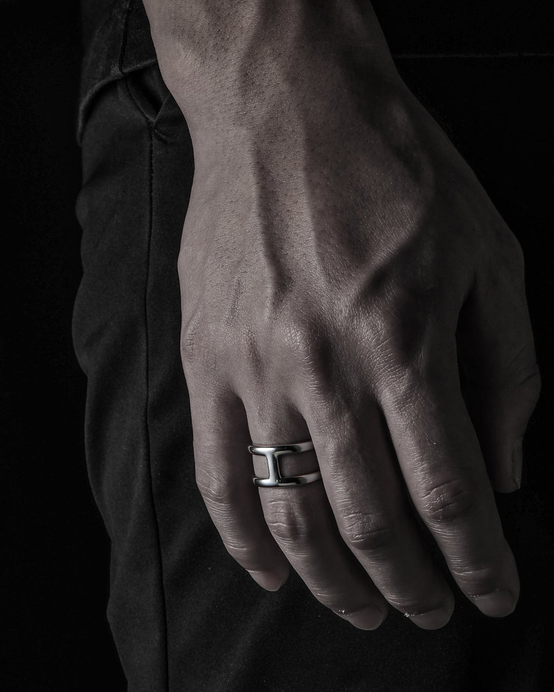316L h ring #R24