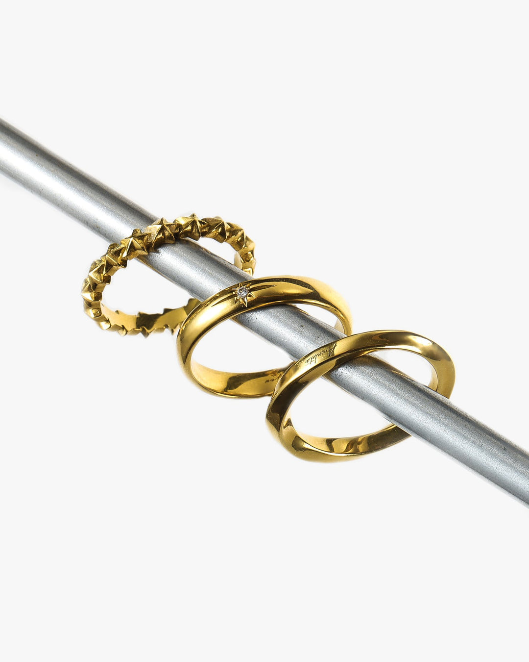 316L star ring #R29