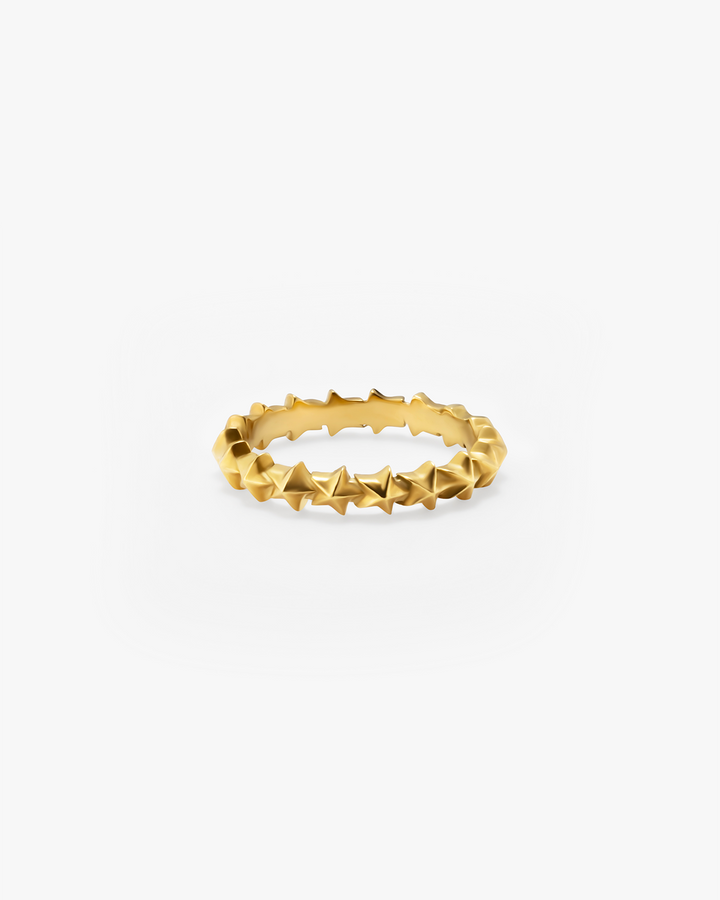 316L star ring #R29