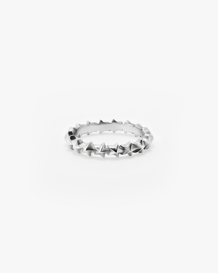 316L star ring #R29