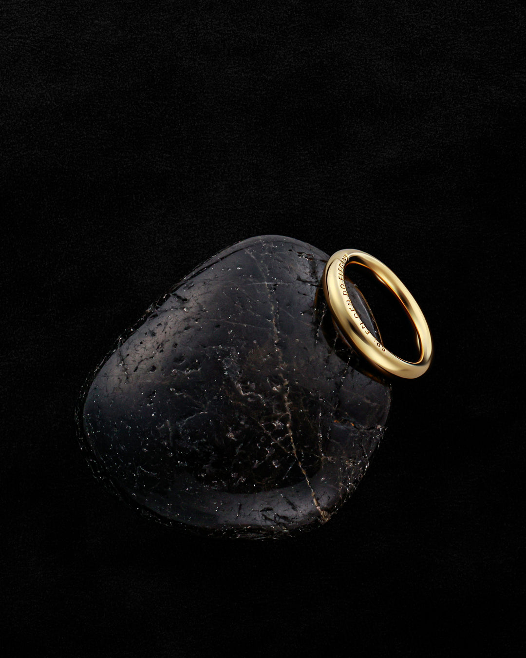 316L round ring #R30