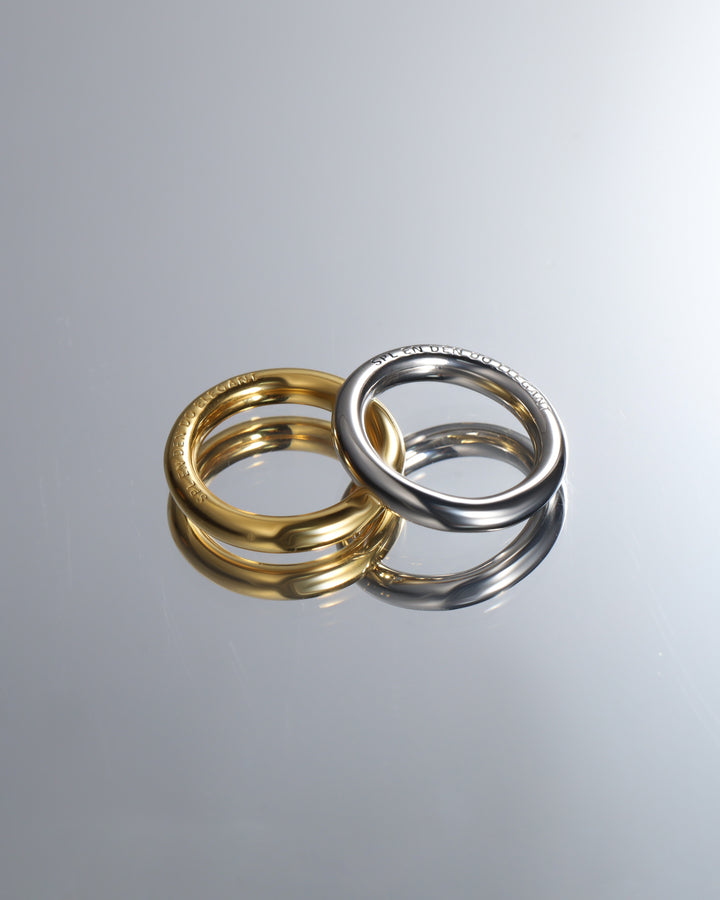 316L round ring #R30