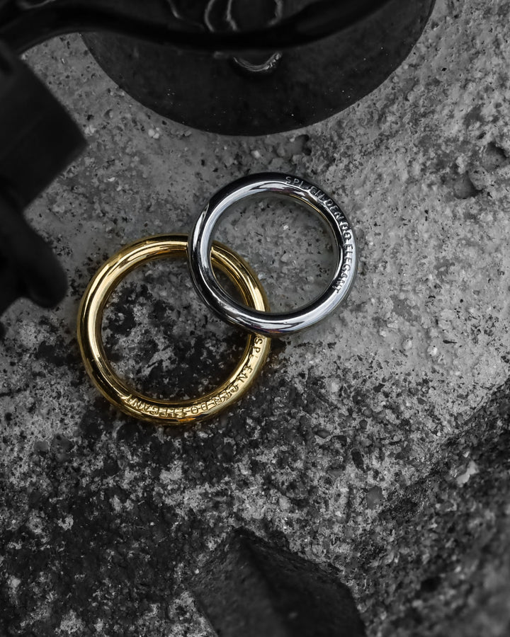 316L round ring #R30