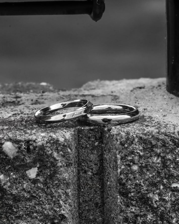 316L round ring #R30