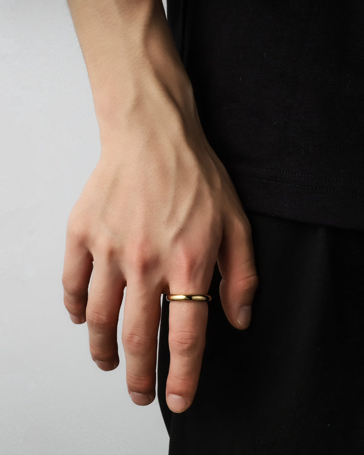 316L round ring #R30