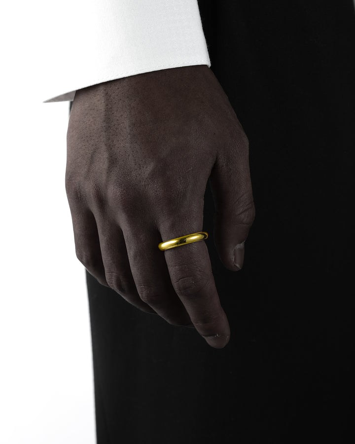 316L round ring #R30
