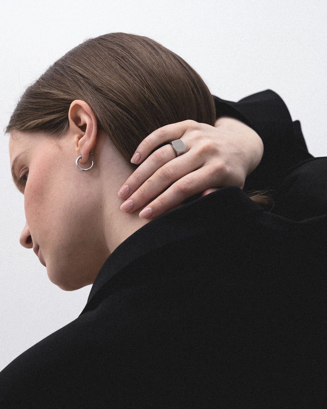 316L signet ring #R33