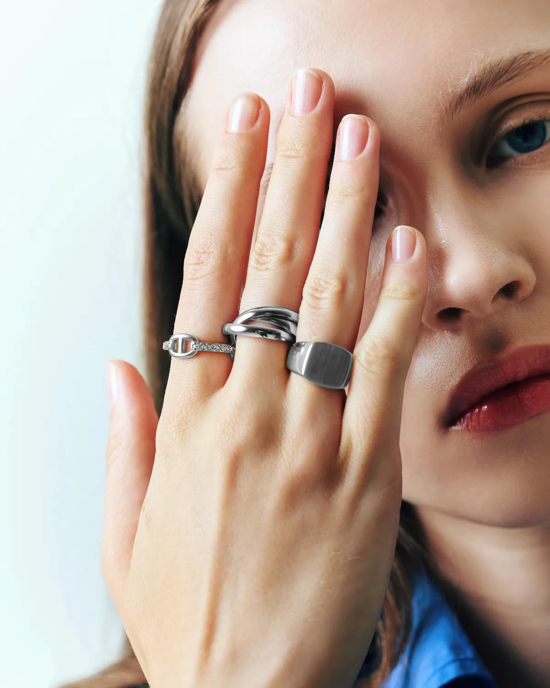 316L signet ring #R33