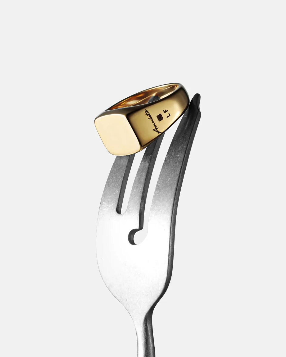 316L signet ring #R33