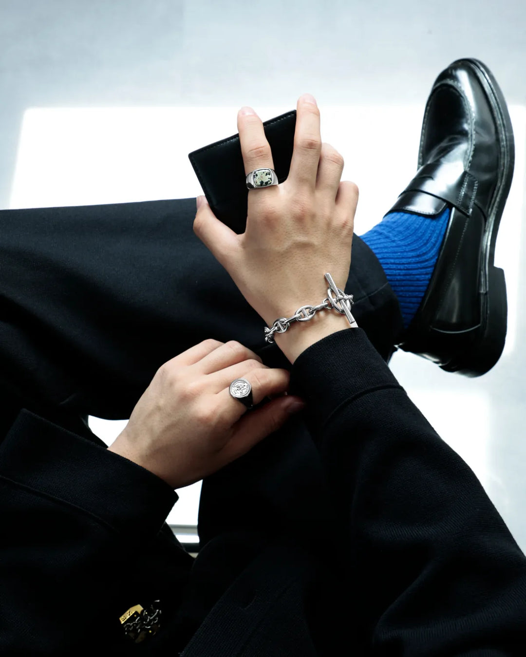 316L anchor bracelet (10mm ) #B34