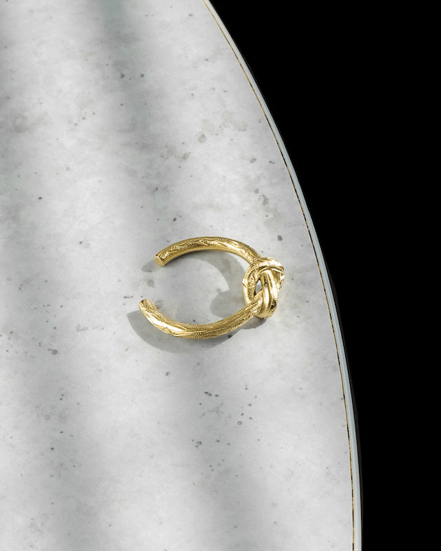 316L hawaiian knot ring  #R37