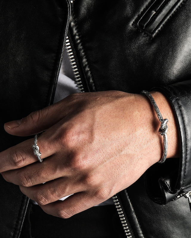 316L hawaiian knot ring  #R37