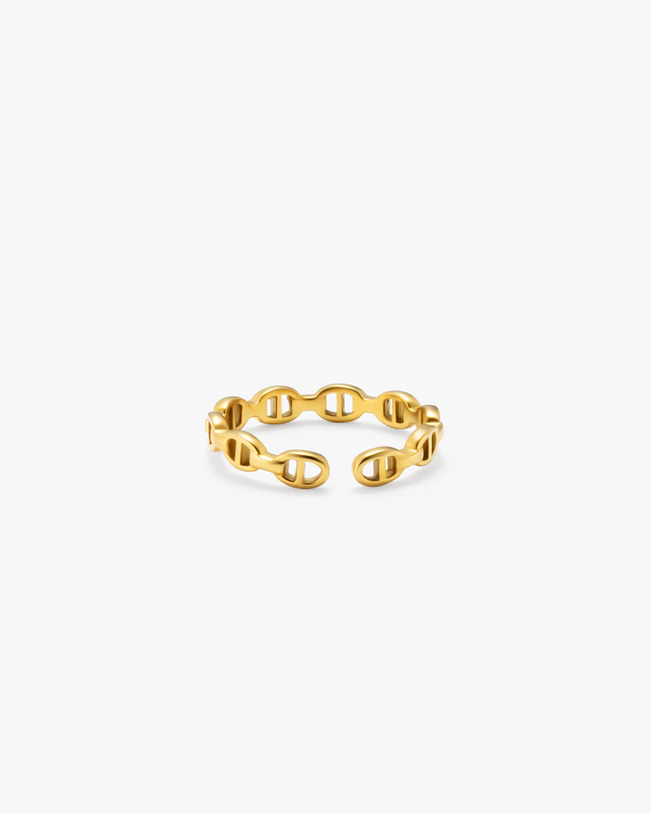 316L anchor pinky  ring #R39