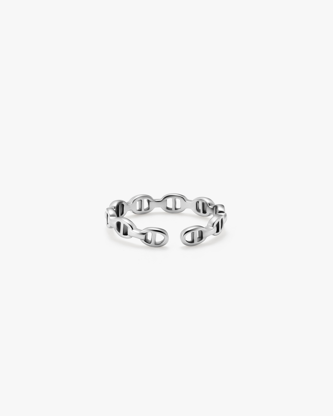 316L anchor pinky  ring #R39
