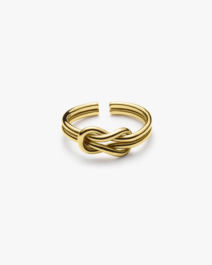 316L knot ring #R03