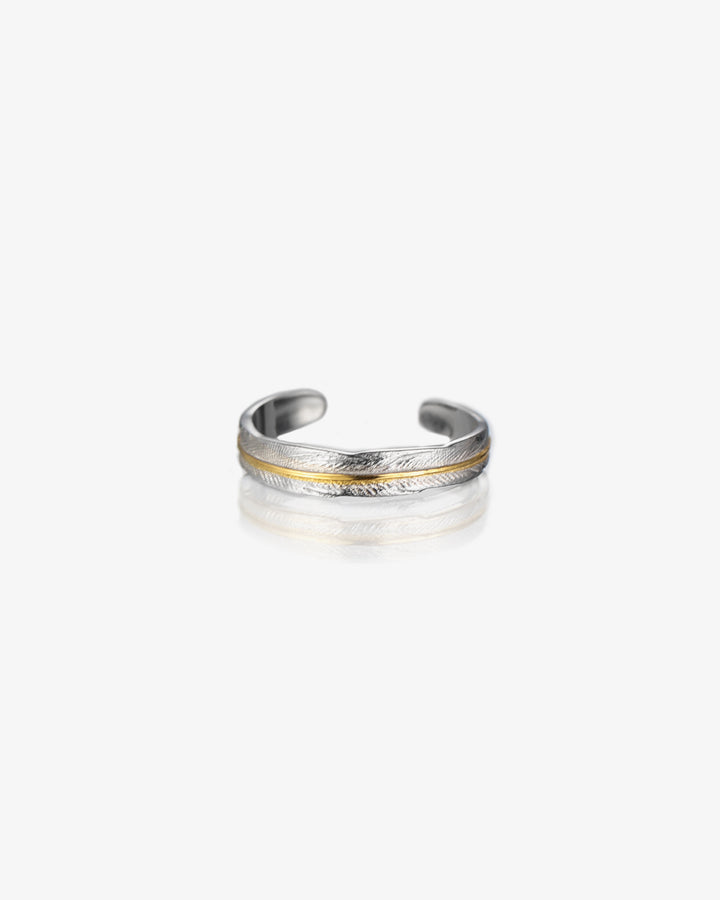 316L fether pinky  ring #R40