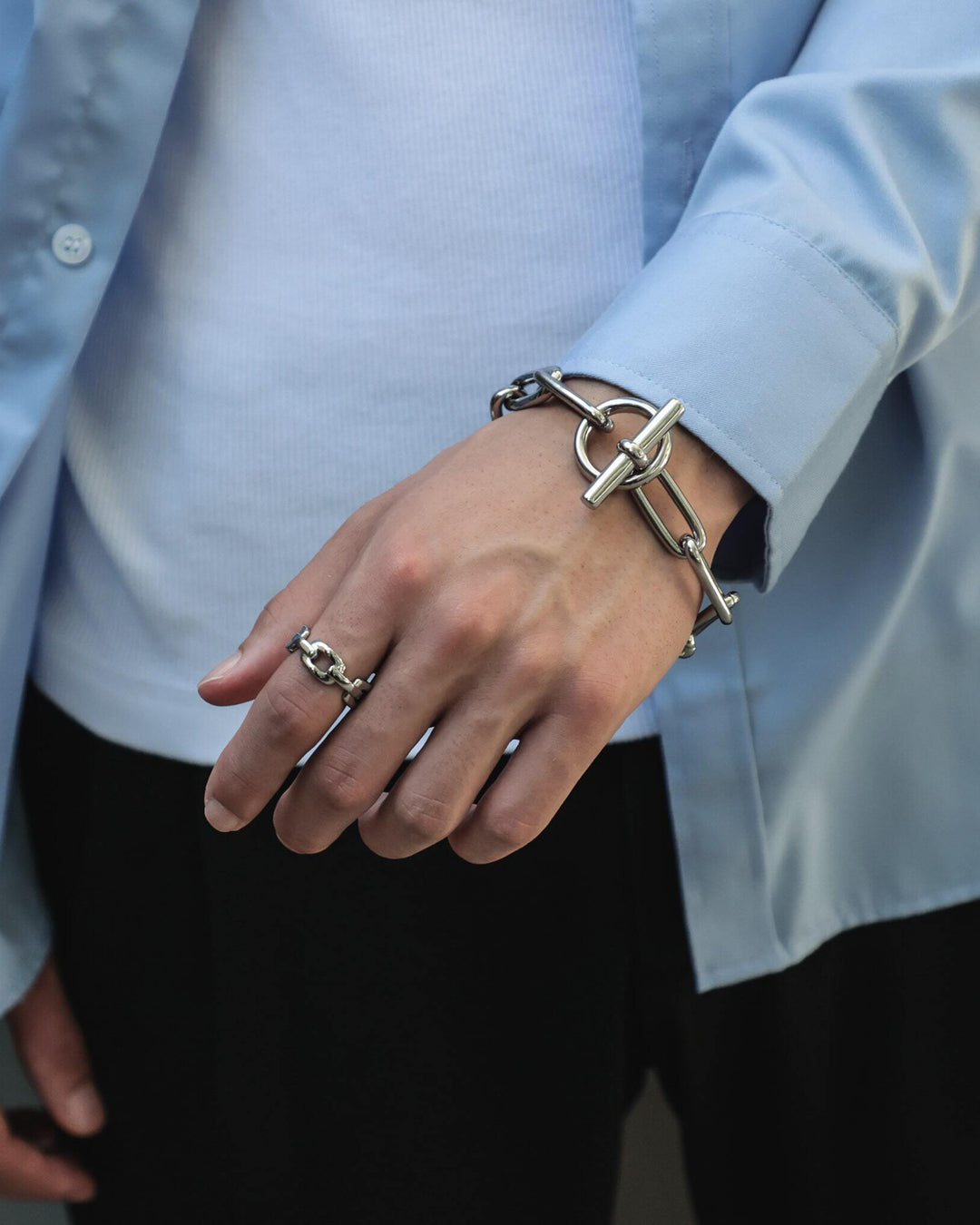 316L chain ring #R41
