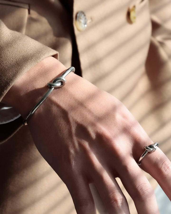 316L knot ring #R42