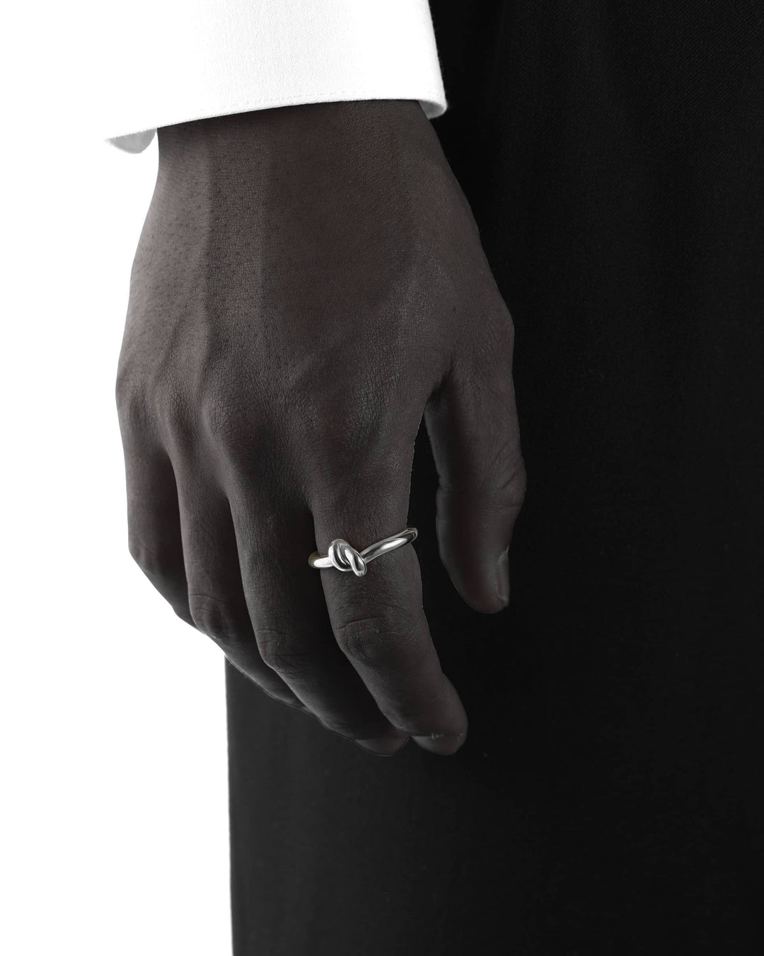 316L knot ring #R42