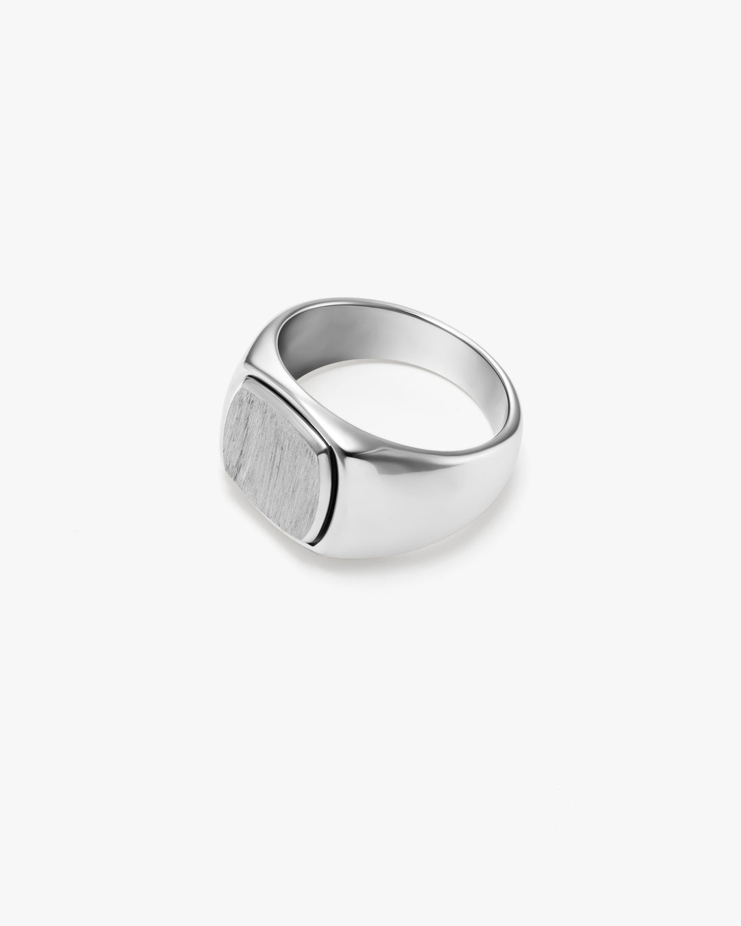 316L square signet ring #R47