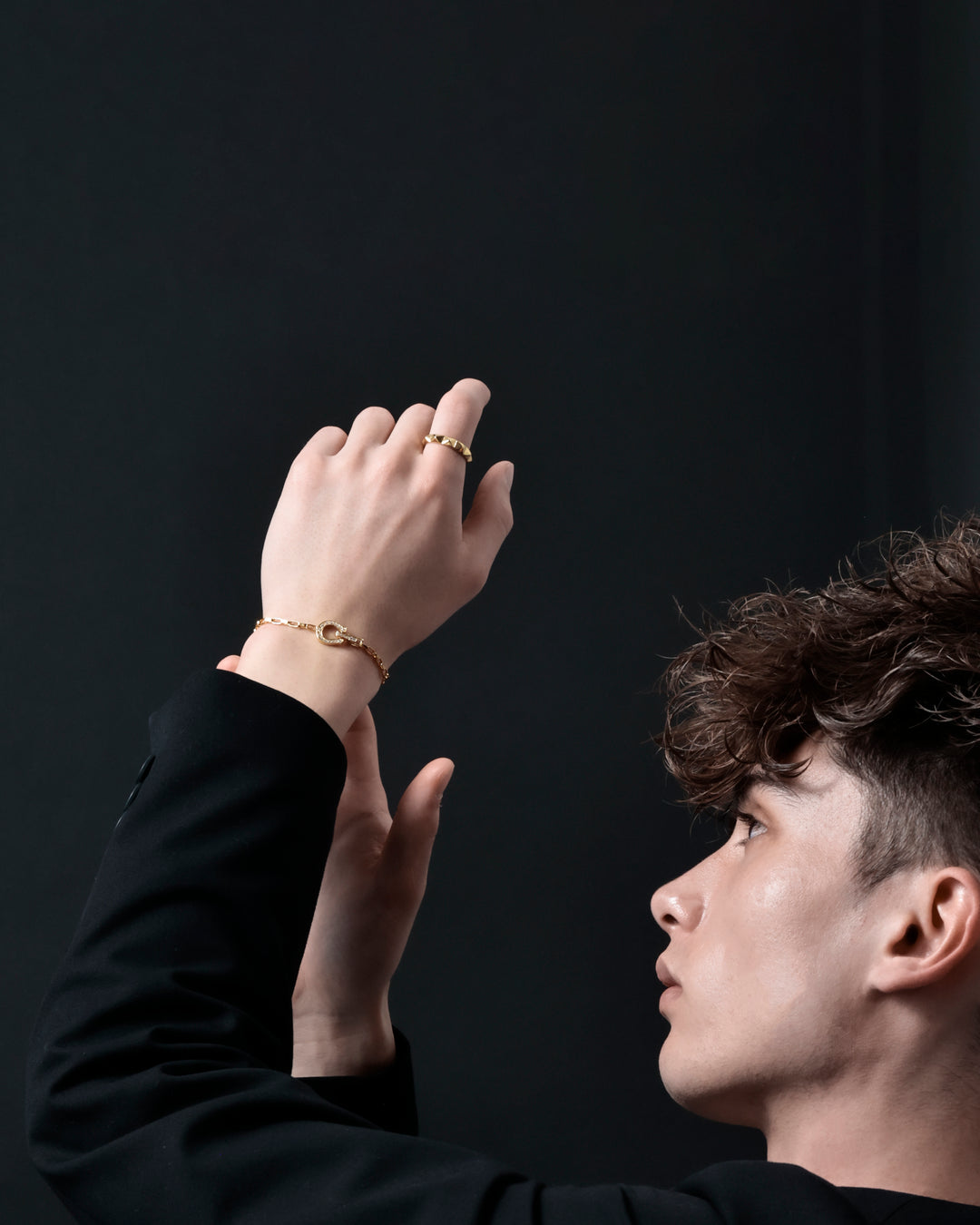 316L studs ring #R49