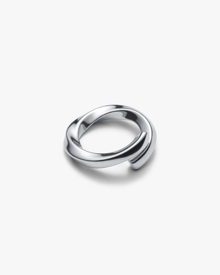 316L double twist ring  #R50