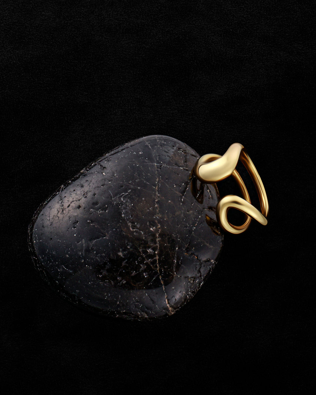 316L curve ring  #R51