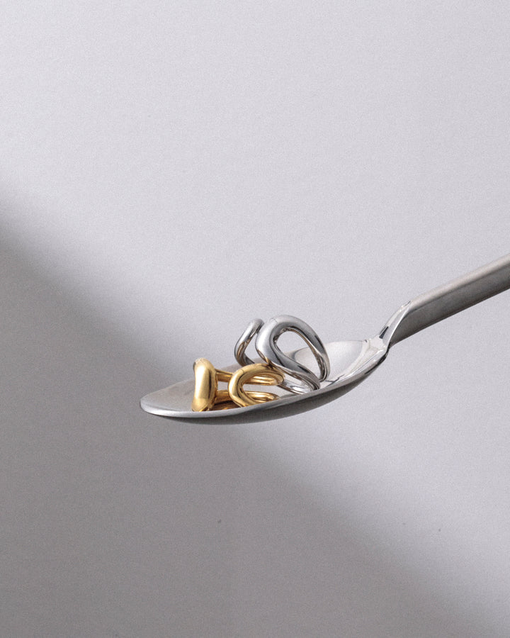 316L curve ring  #R51