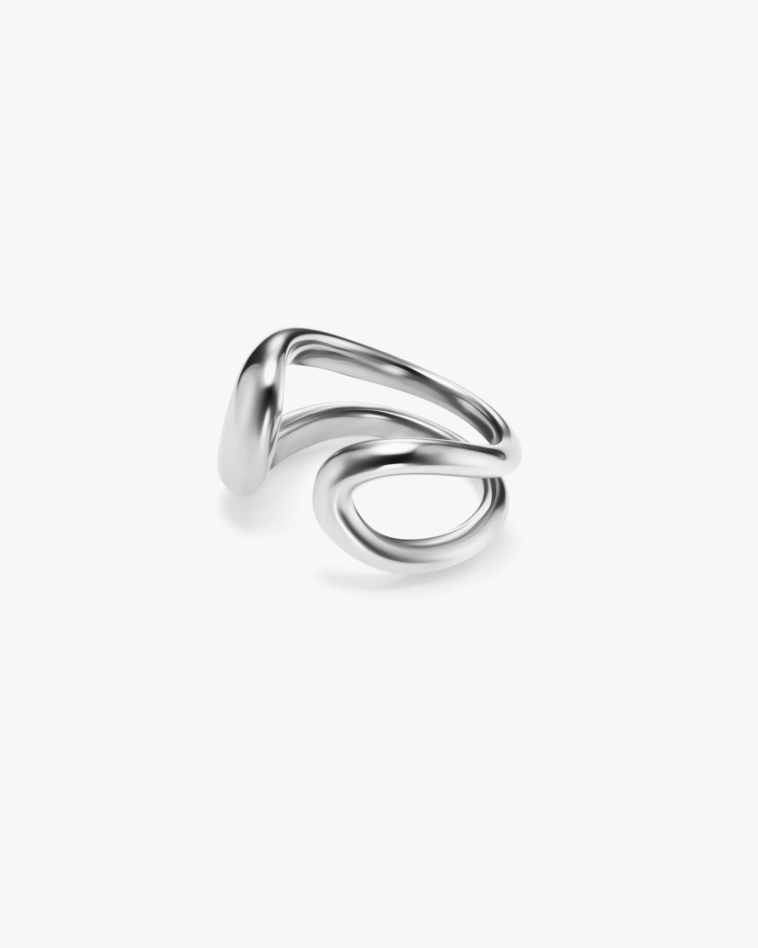 316L curve ring  #R51