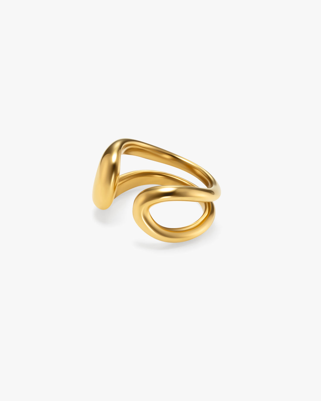 316L curve ring  #R51