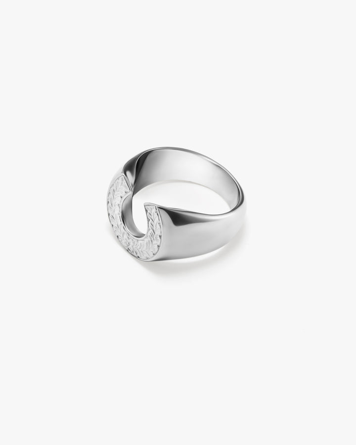 316L hawaiian horseshoe ring ＃R52