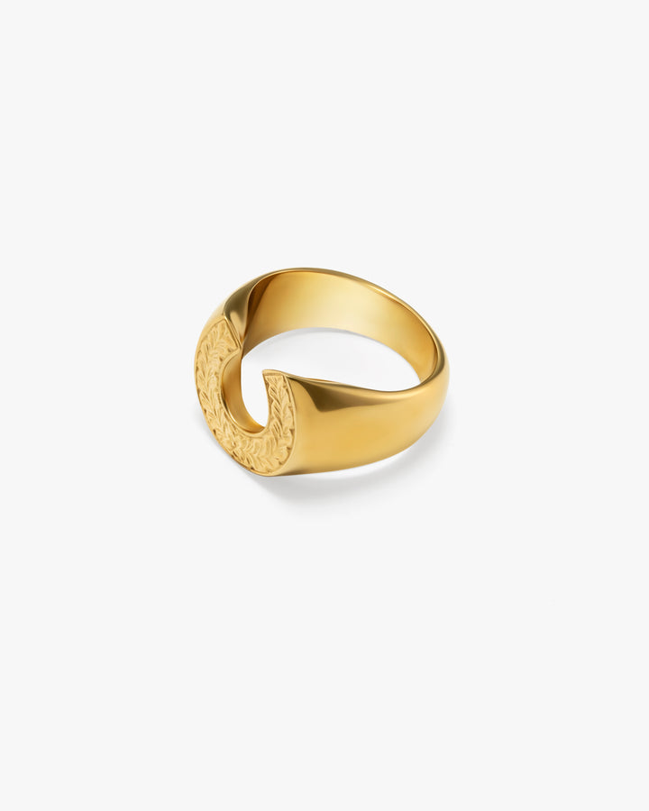 316L hawaiian horseshoe ring ＃R52