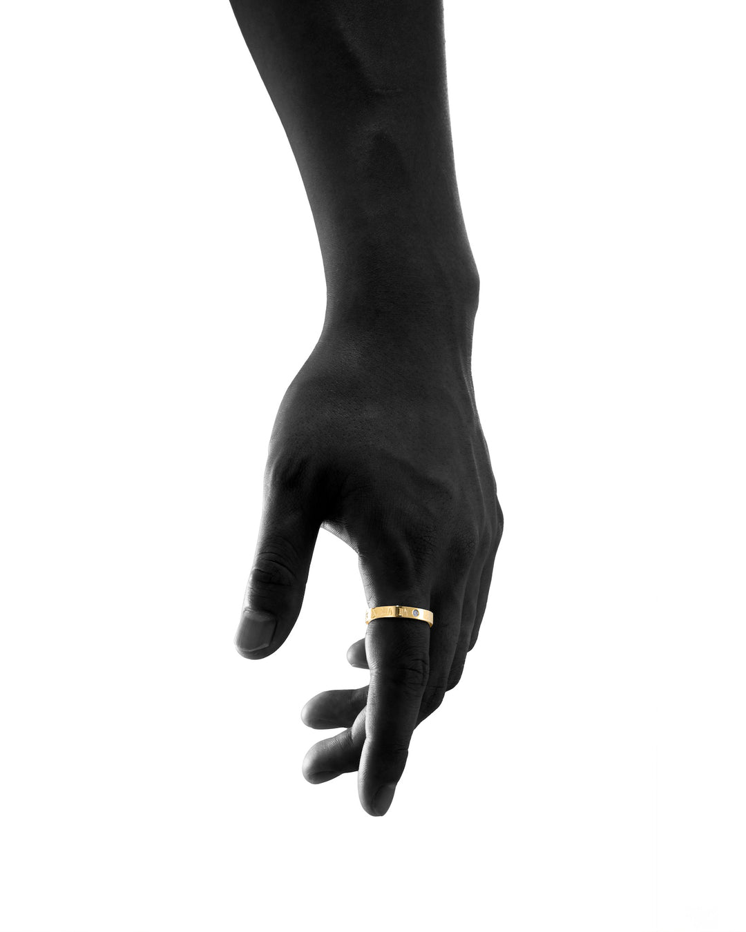 316L roman ring #R54