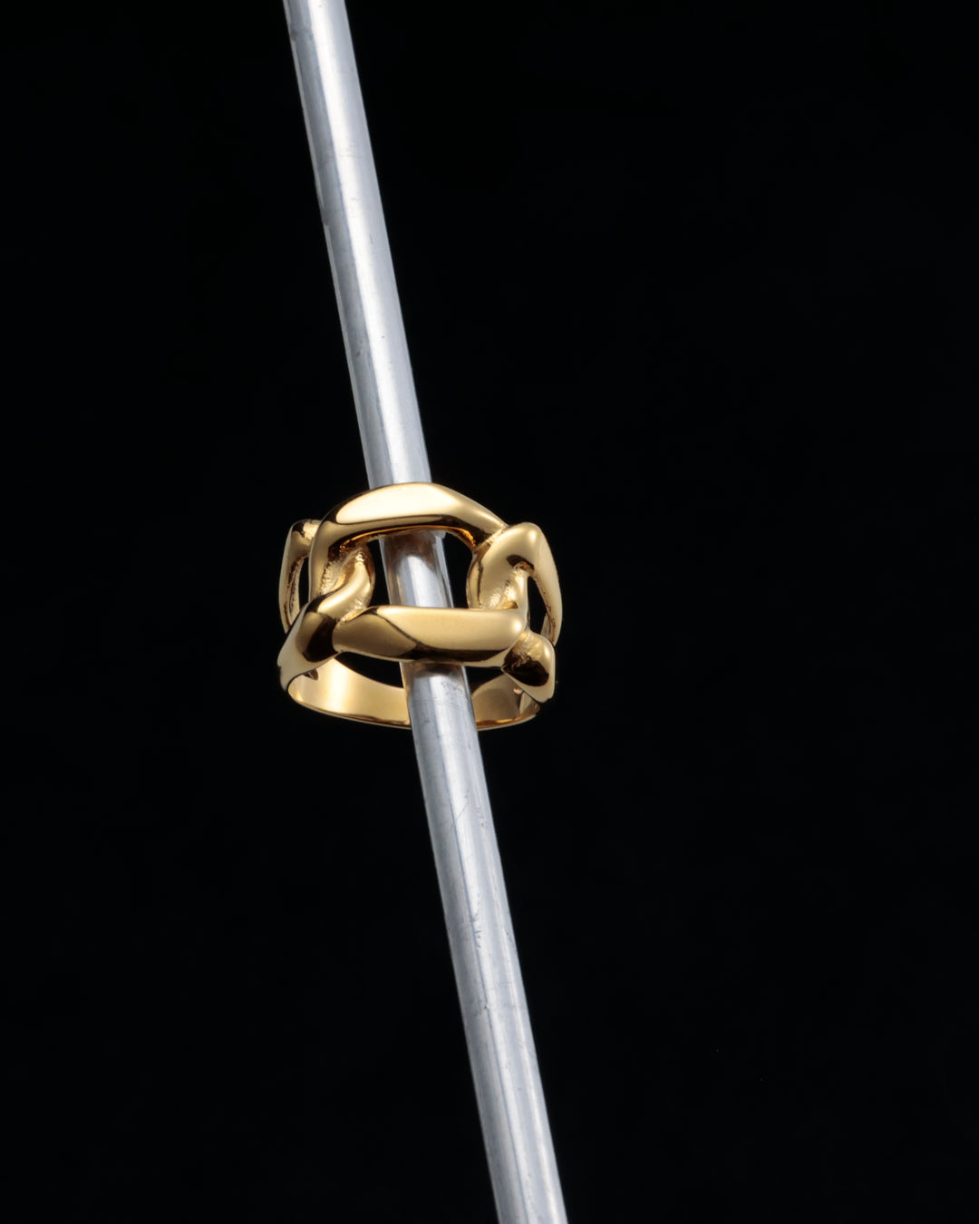 316L cut chain ring #R55
