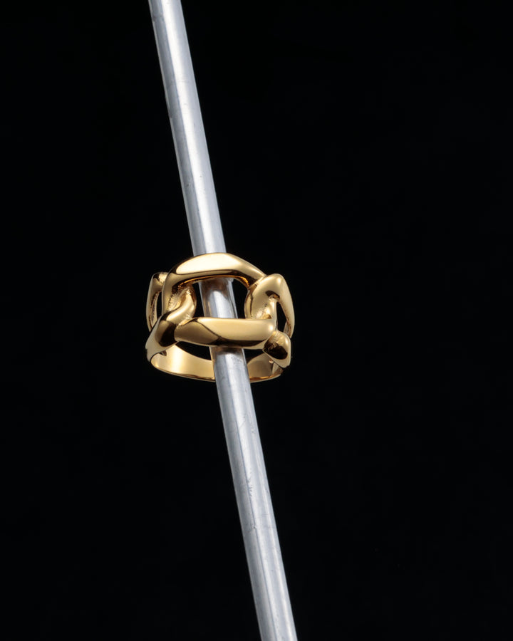 316L cut chain ring #R55