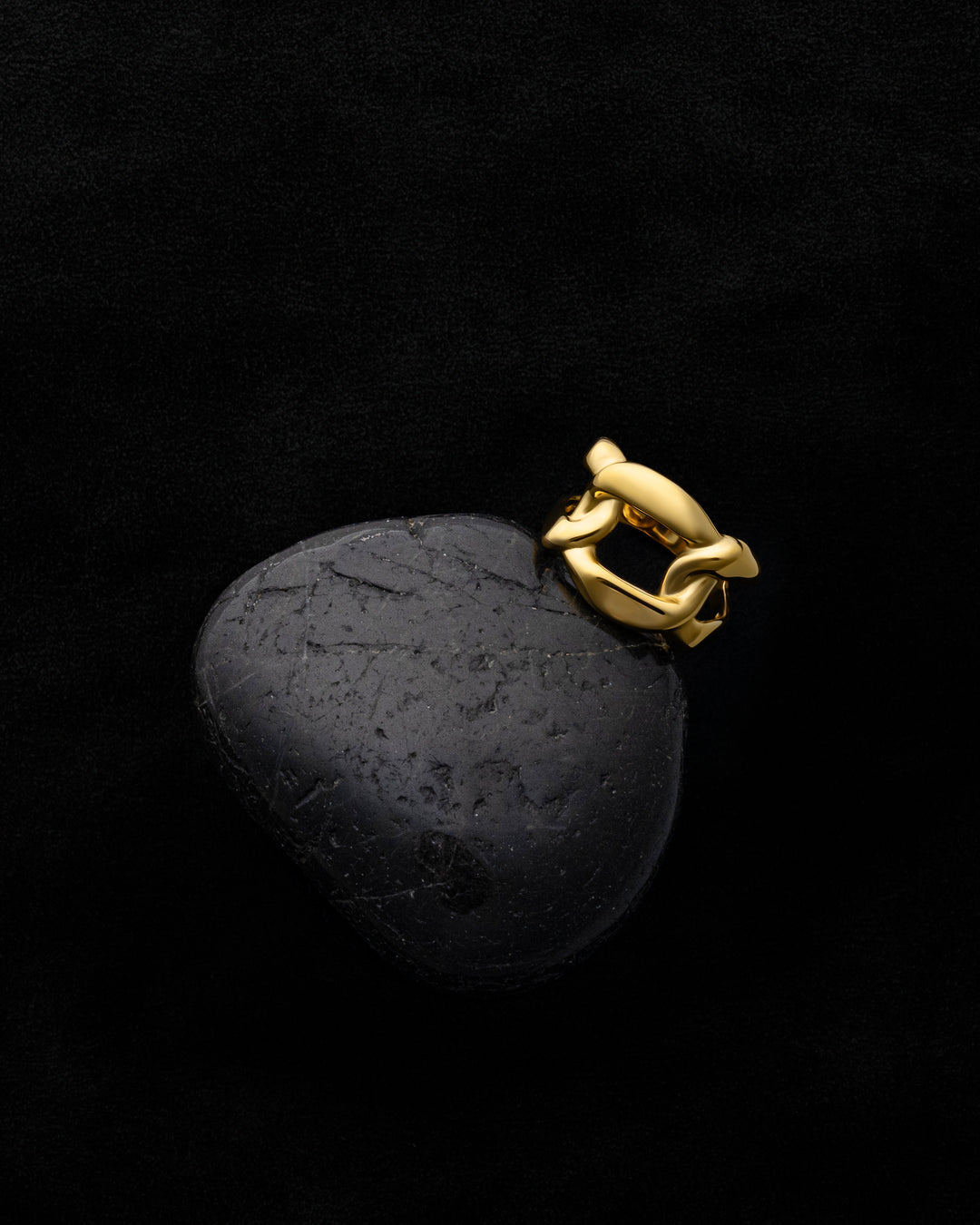 316L cut chain ring #R55