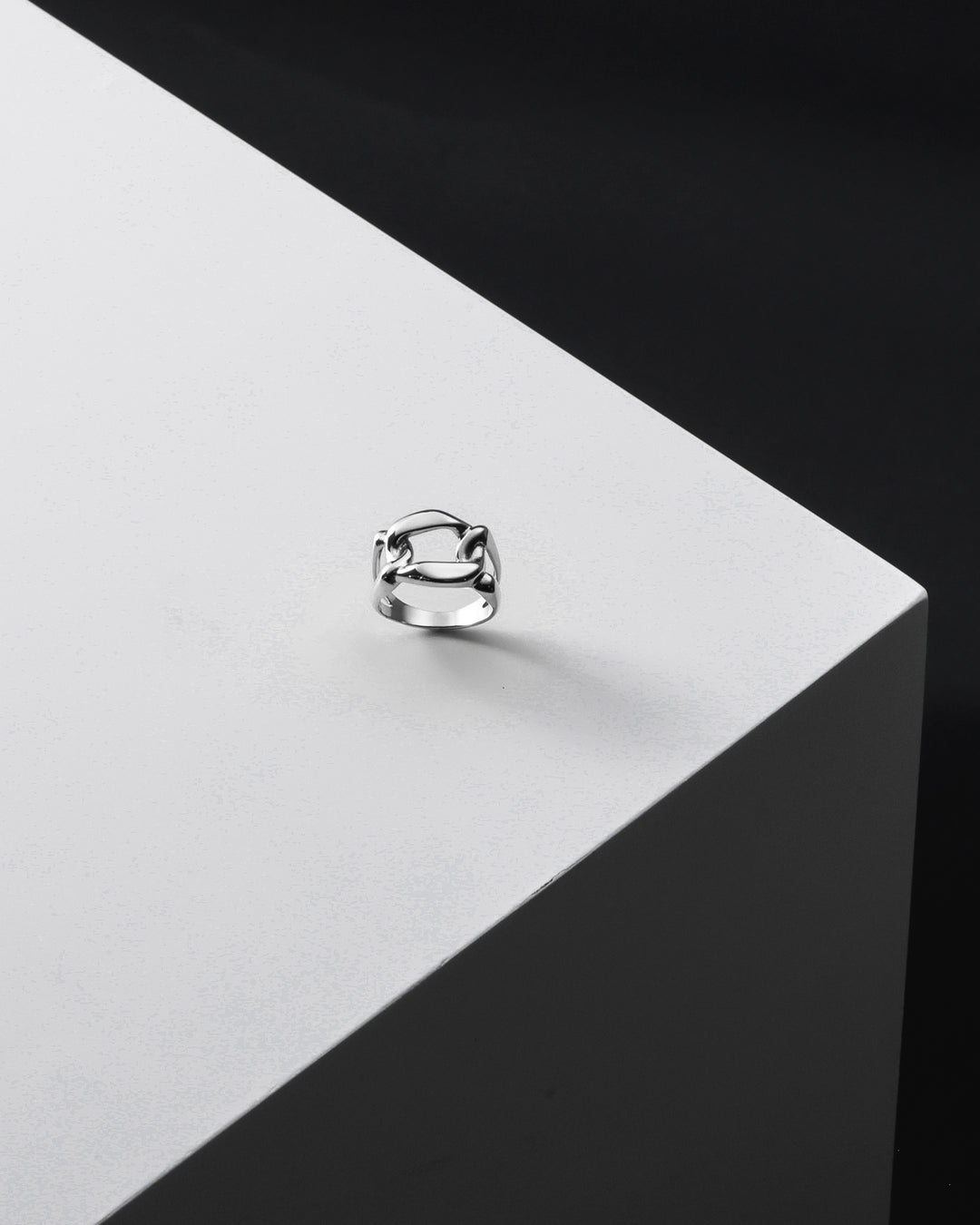 316L cut chain ring #R55