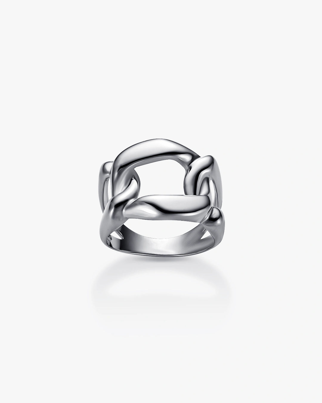 316L cut chain ring #R55
