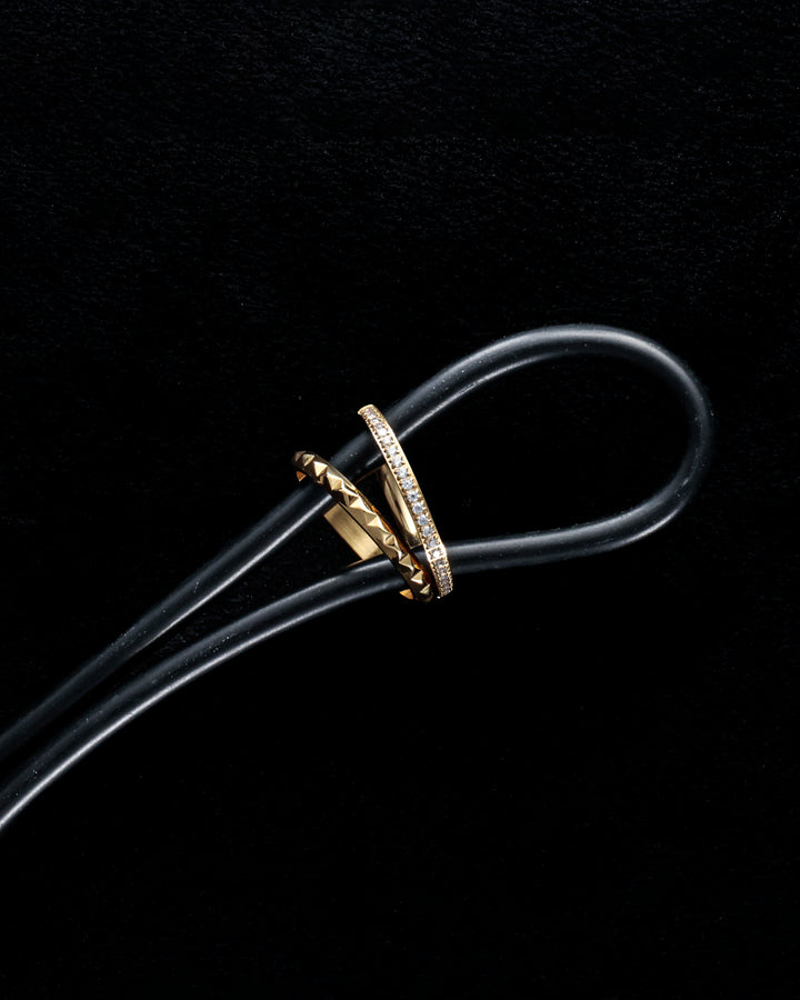 316L small studs ring #R56