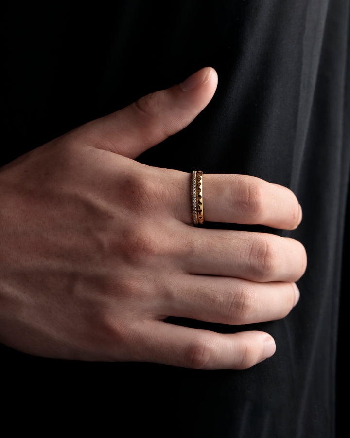 316L small studs ring #R56