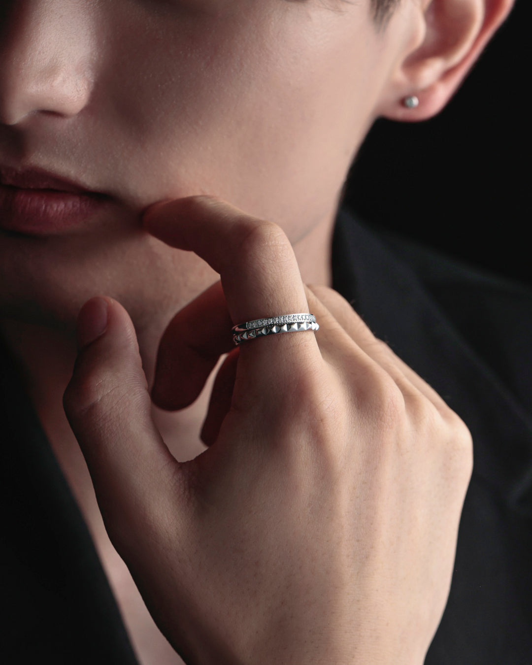 316L zirconia ring #R57