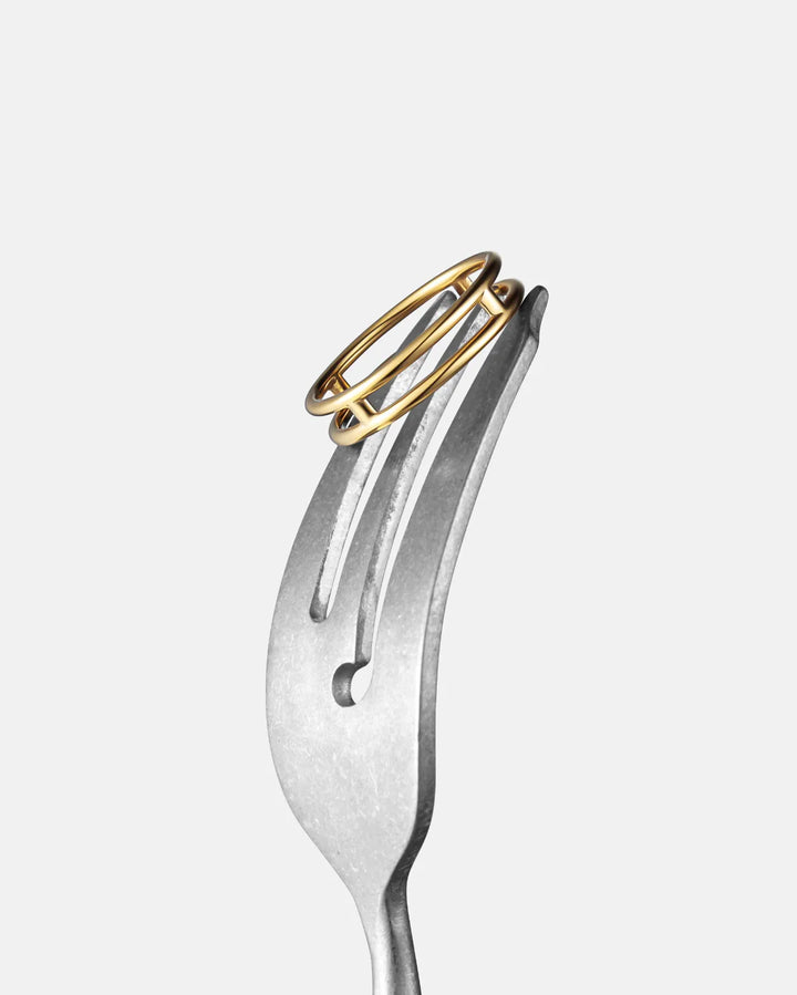 316L slim h ring #R60
