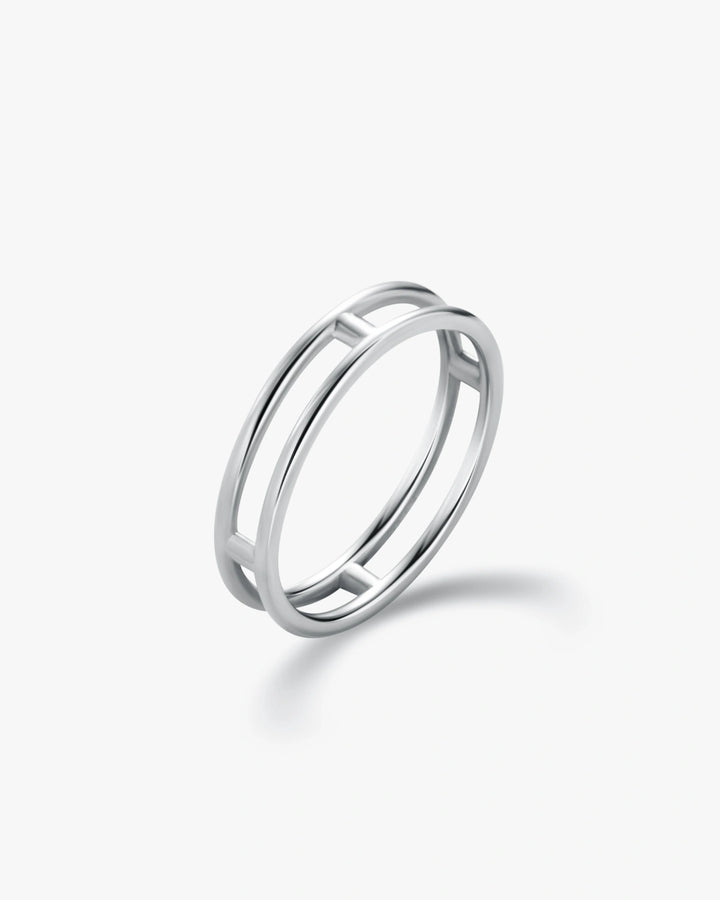 316L slim h ring #R60