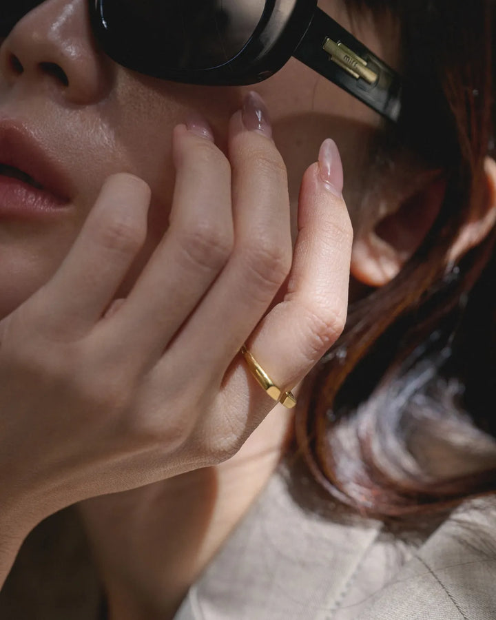 316L open frame ring #R61
