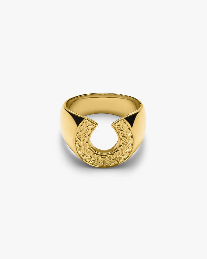 316L hawaiian horseshoe ring ＃R52