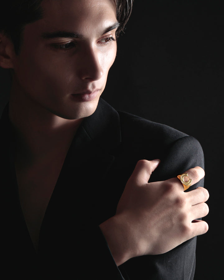 316L hawaiian horseshoe ring ＃R52