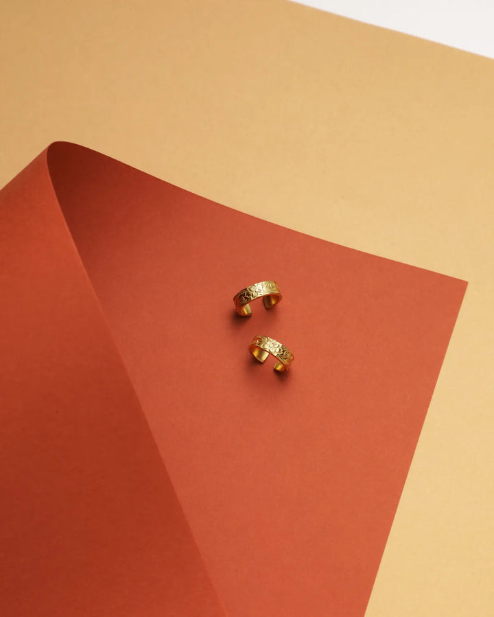 316L hawaiian ear cuff #P09
