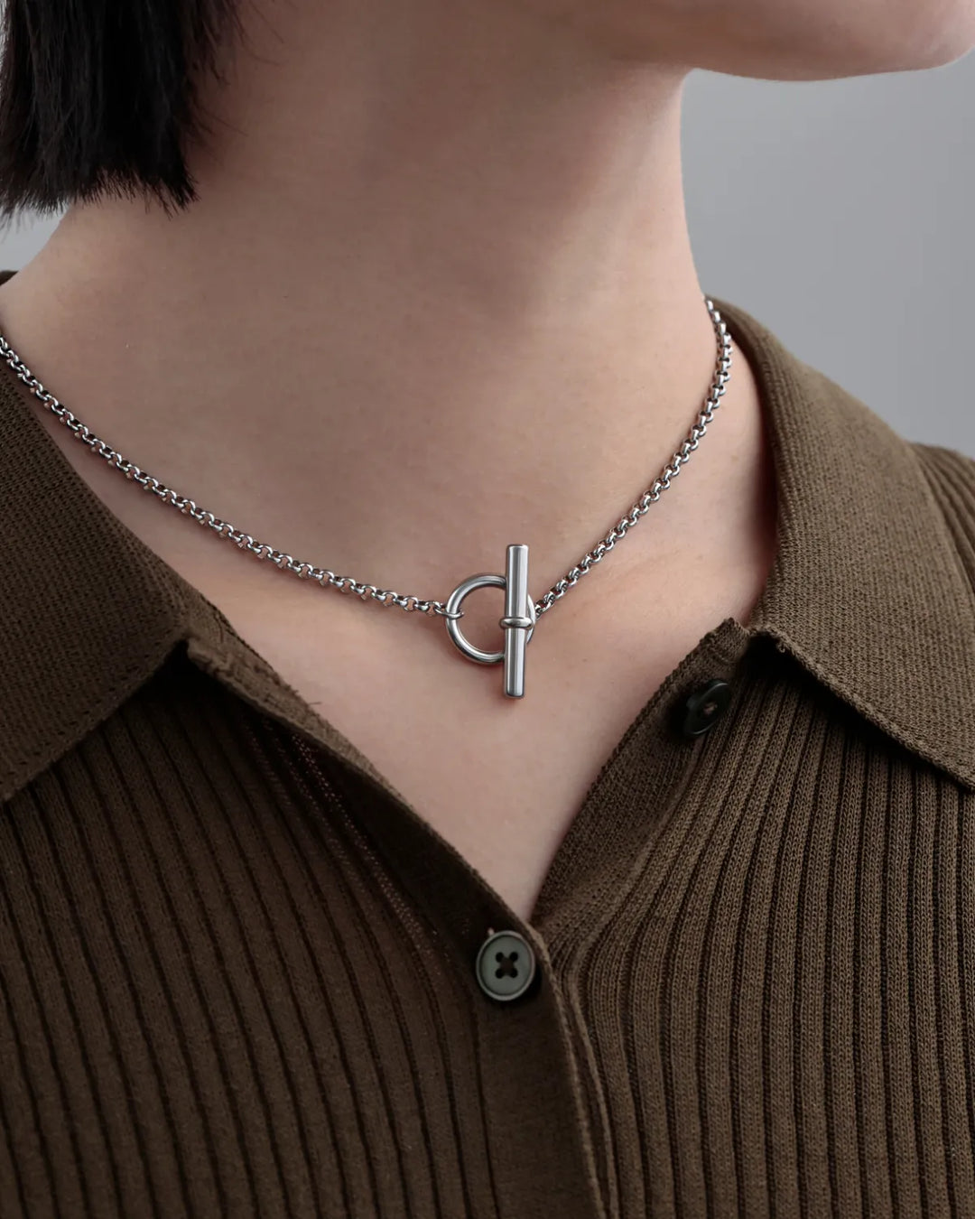 316L ot chain necklace #N83